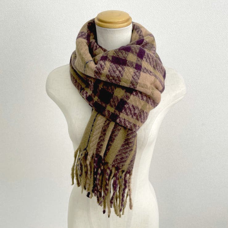 カーキベージュ | ストール 大判 全4色 | teddyshop