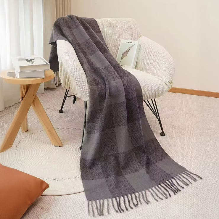 ダークグレー | ストール 大判 全1色 | teddyshop