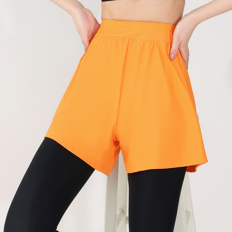 オレンジ | 【紫外線カット率99 9％以上】ラッシュガード 体型カバー | teddyshop