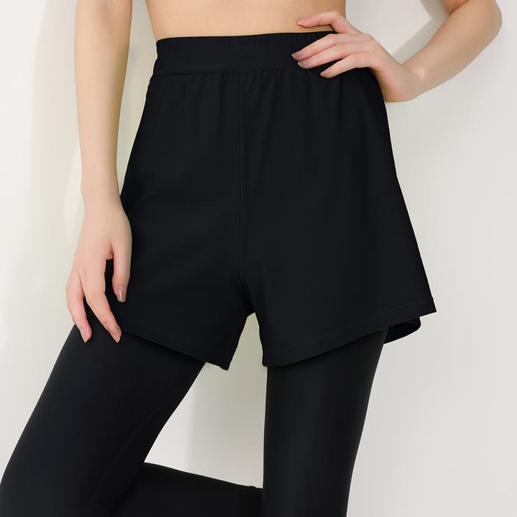 ブラック | 【紫外線カット率99 9％以上】ラッシュガード 体型カバー | teddyshop