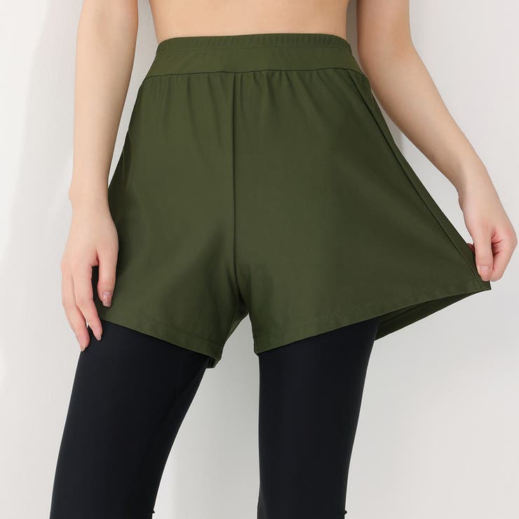 カーキ | 【紫外線カット率99 9％以上】ラッシュガード 体型カバー | teddyshop