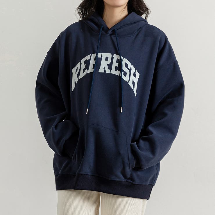 ネイビー | パーカー フーディ スウェット | teddyshop