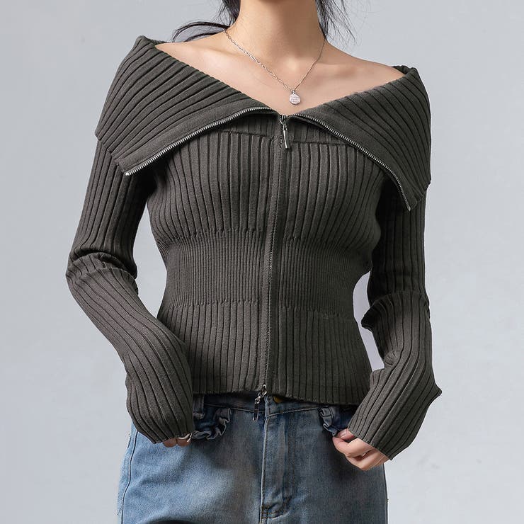 フィー　ソイネショップ ニット セーター トップス[品番：TY000008685]｜teddyshop