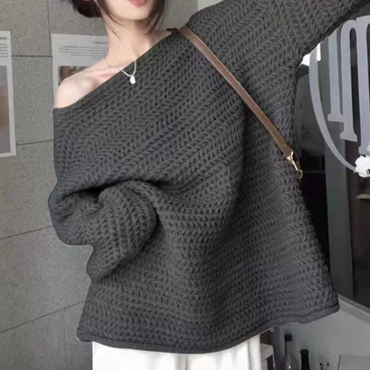 グレー | ニット チャンキー 全4色 | teddyshop