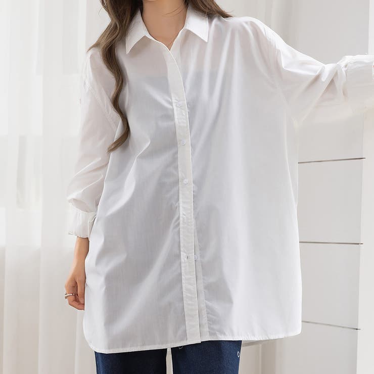 ホワイト | シャツ レディース 全4色 | teddyshop