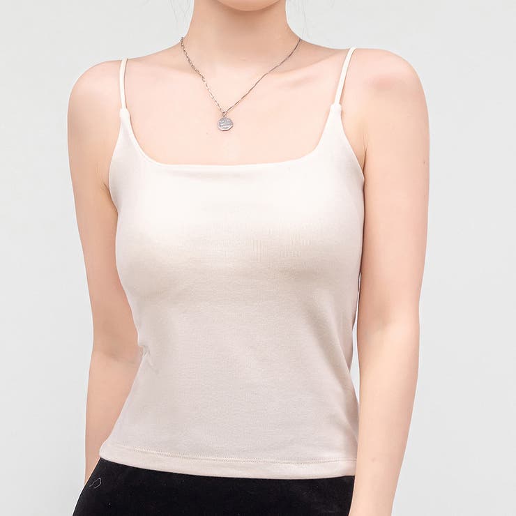 アイボリー | キャミソール カップ付き 全5色 | teddyshop