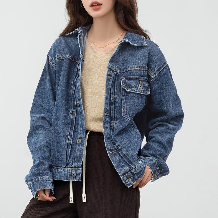 ブルー | デニム ジャケット 全3色 | teddyshop