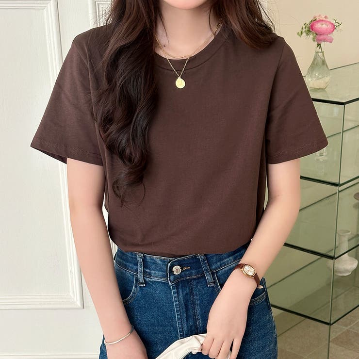 ブラウン | Tシャツ レディース 全4色 | teddyshop