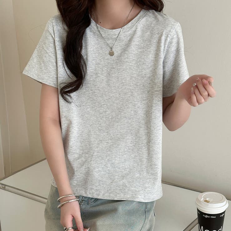 杢グレー | Tシャツ レディース 全4色 | teddyshop