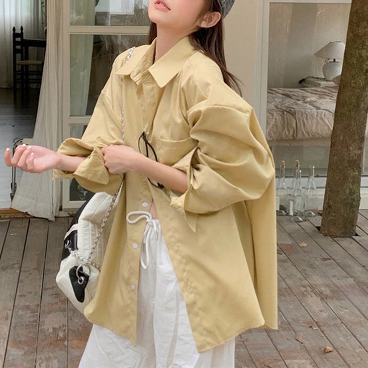 マスタード | 「大人の余裕感じるゆったり感」シャツ ブラウス レディース | teddyshop