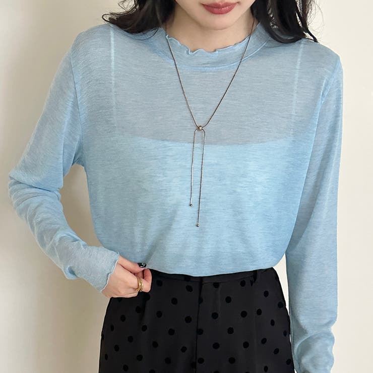 ブルー | 「女っぽな彩りを」 シアー シースルー | teddyshop