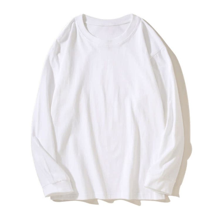 ホワイト | 「しっかりお尻まで隠す！」Tシャツ ロング カットソー | teddyshop