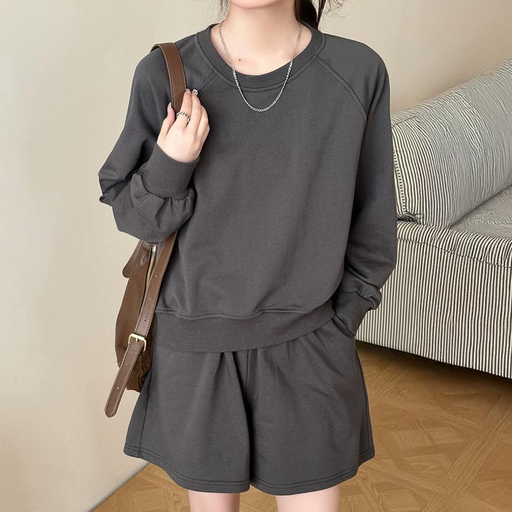 チャコール | スウェット 上下 全3色 | teddyshop