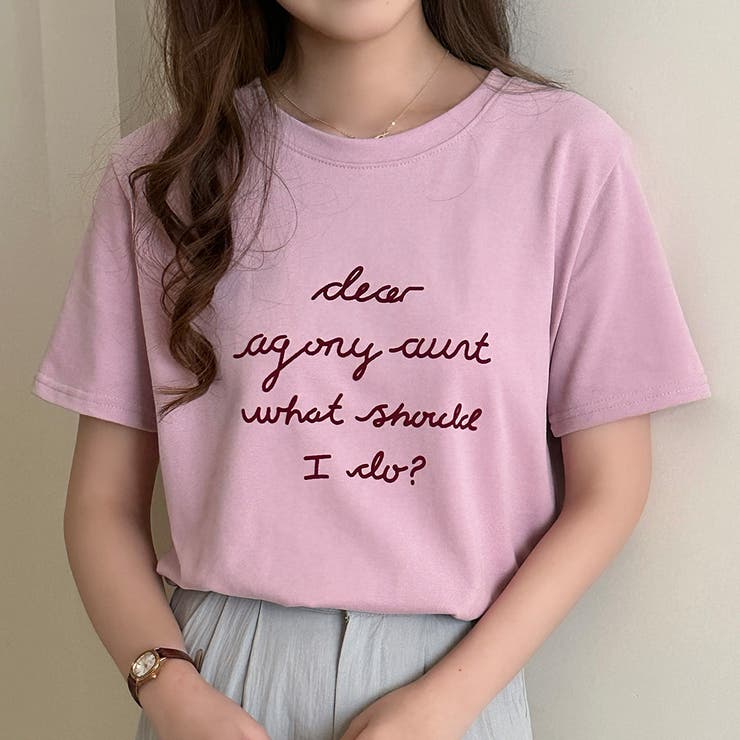 ピンク | ロゴTシャツ レディース 全4色 | teddyshop