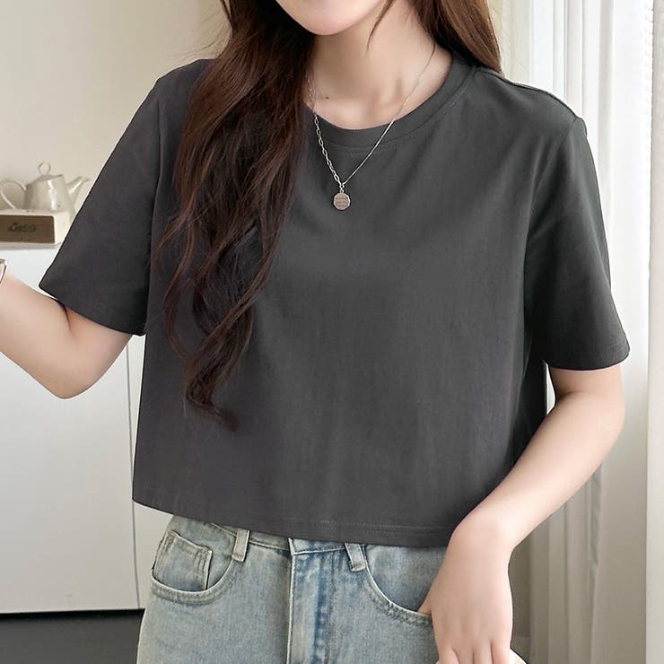 チャコール | Tシャツ 汗染み防止 全3色 | teddyshop