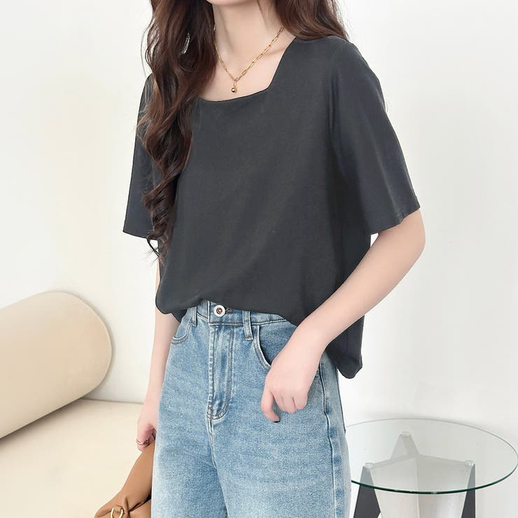 チャコール | 汗ジミ防止 Tシャツ 全3色 | teddyshop