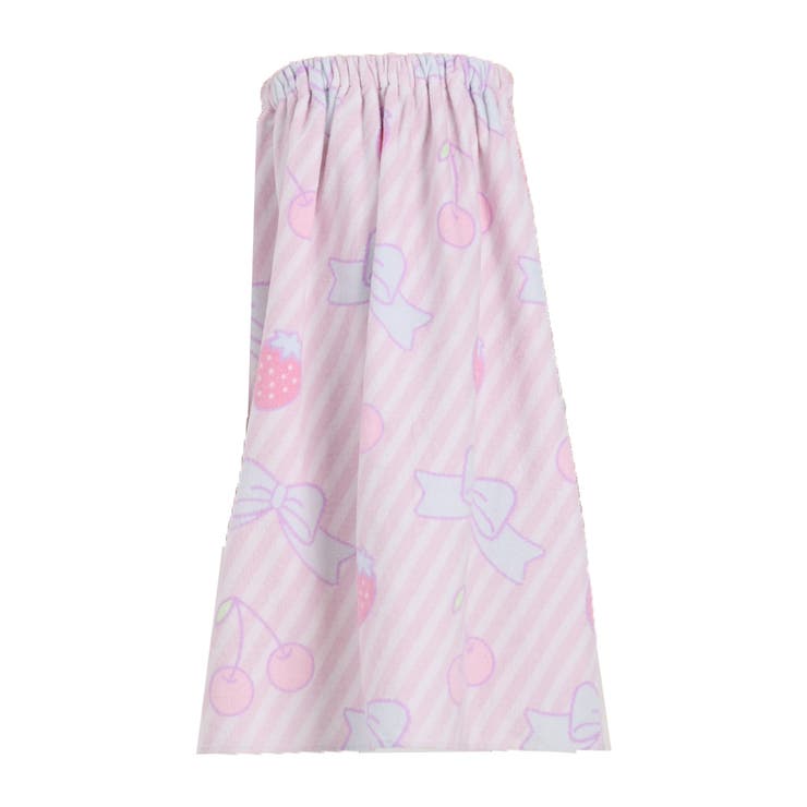 リボン×フルーツ | ラップタオル プールタオル キッズ | Kids Teddy