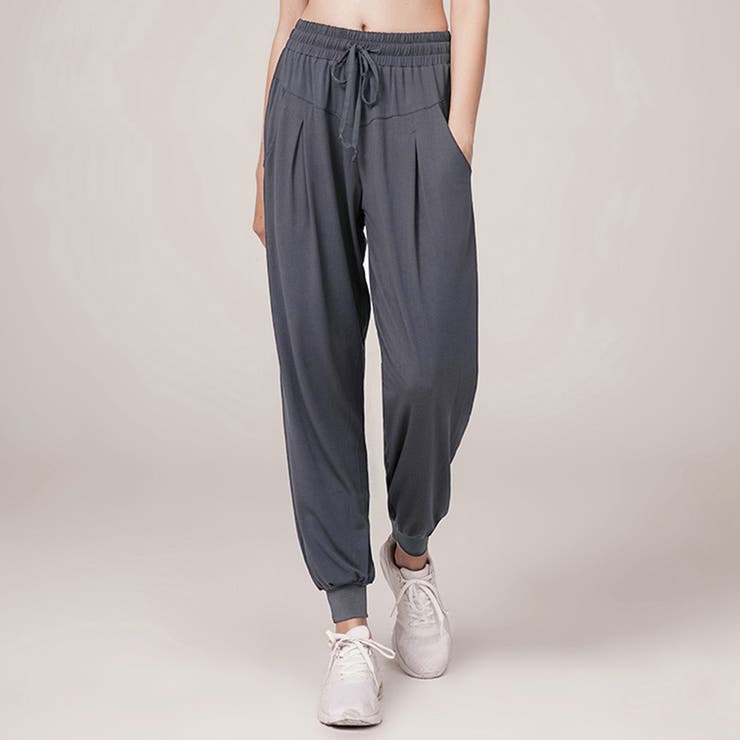 チャコール | ヨガウェア ヨガパンツ ジョガーパンツ | teddyshop