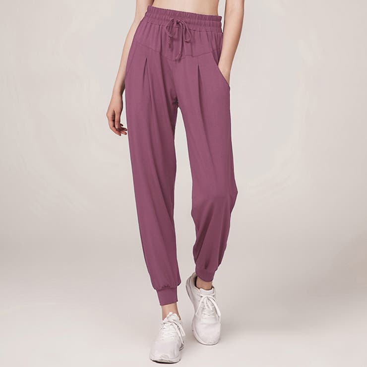 プラム | ヨガウェア ヨガパンツ ジョガーパンツ | teddyshop