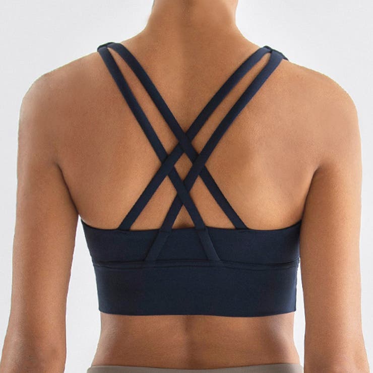 ネイビー | ヨガ ブラトップ ヨガウェア | teddyshop