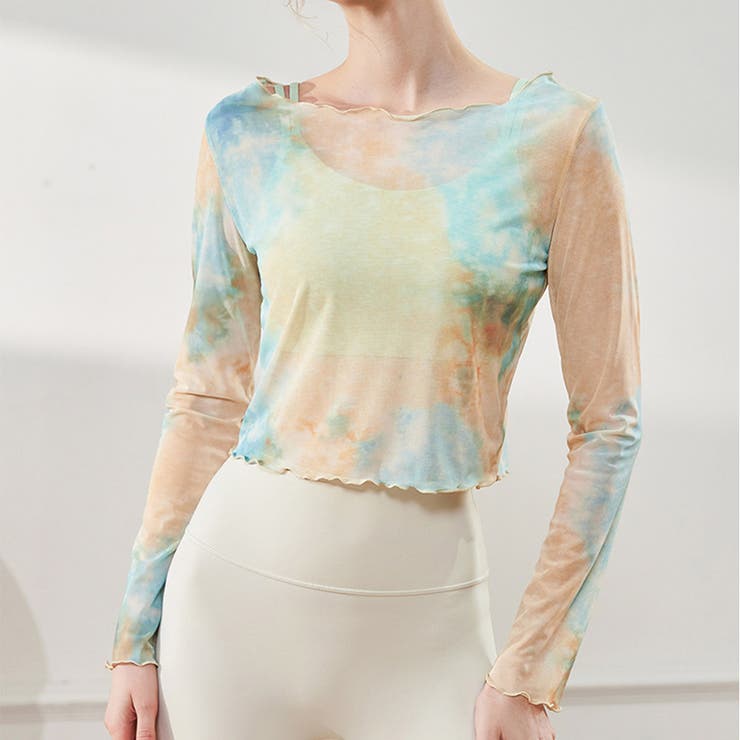 イエロー | ヨガ ウェア トップス | teddyshop