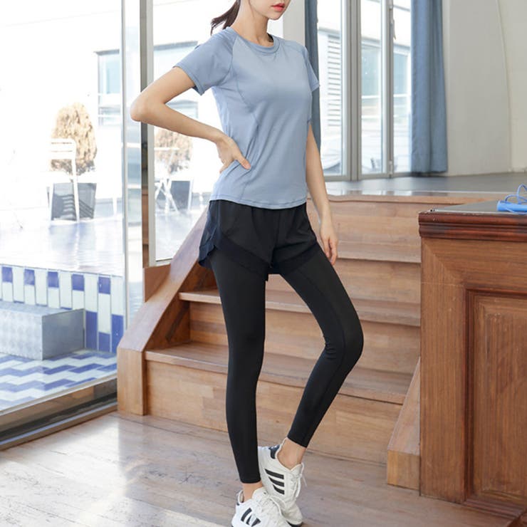 ブルー | ヨガウェア レディース 全5色 | teddyshop