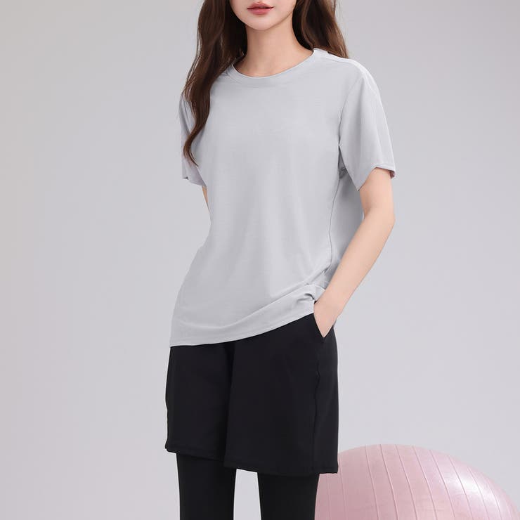 ライトグレー | ヨガウェア レディース トップス | teddyshop