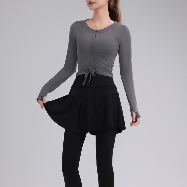 ダークグレー | ヨガ ウェア 全3色 | teddyshop