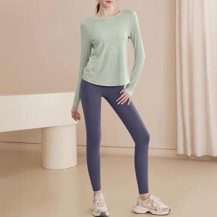 グリーン×ネイビー | ヨガ ウェア レディース | teddyshop