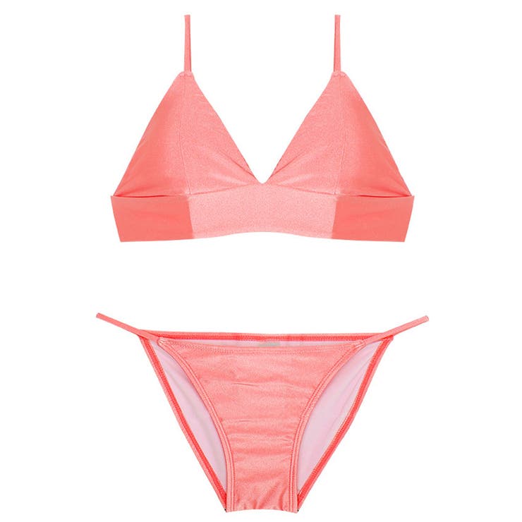 極美品✨ エルメス 水着 ビキニ 上下セット ピンク ポーチ付き 高級感