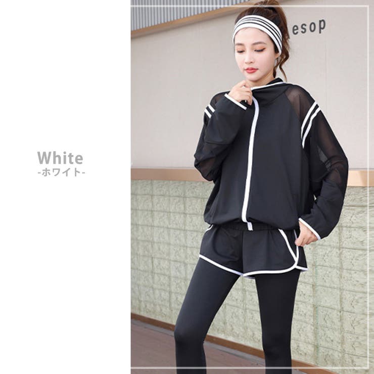 ヨガウェア 上下セット 4点セット | teddyshop | 詳細画像12 