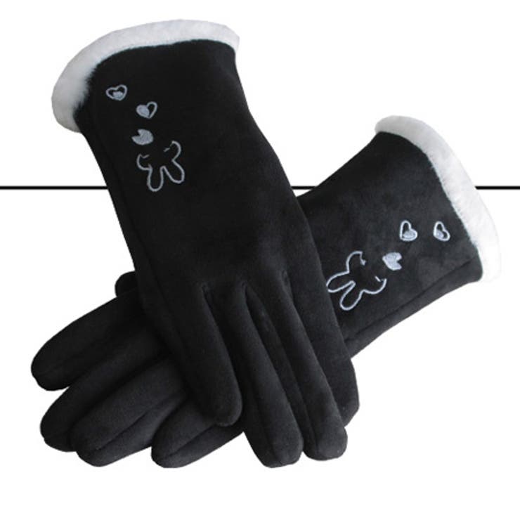ブラック | 手袋 グローブ レディース | teddyshop