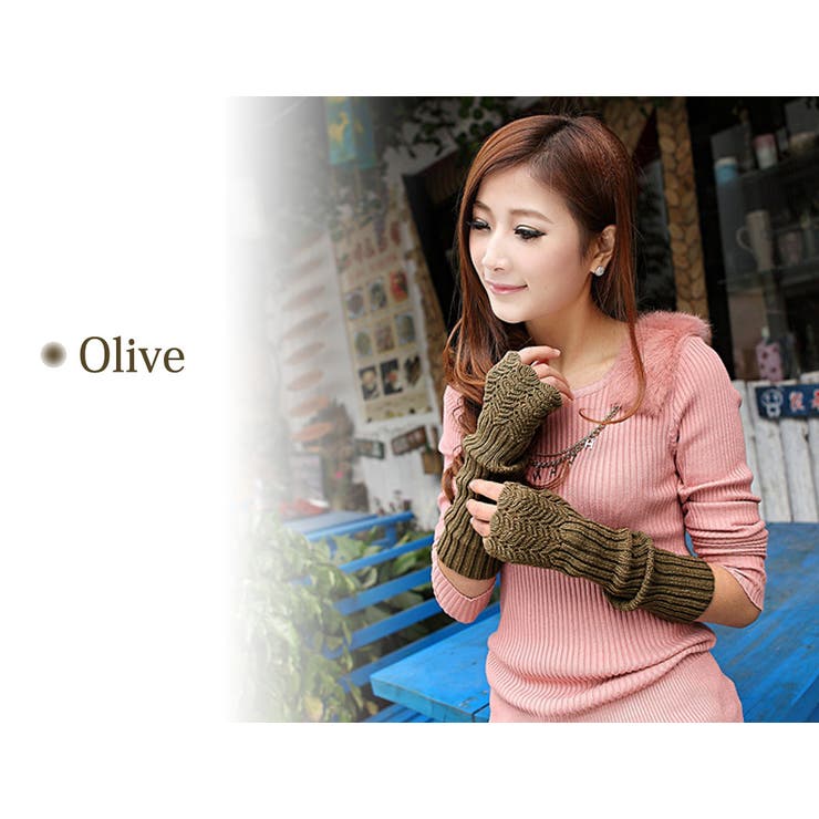 アームカバー アームウォーマー ミディアム丈 | teddyshop | 詳細画像7 