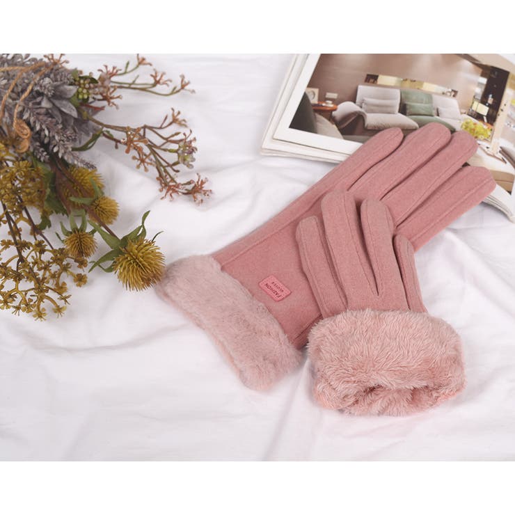 裏起毛 手袋 スマホ対応 | teddyshop | 詳細画像30 