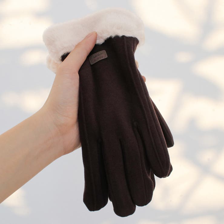 裏起毛 手袋 スマホ対応 | teddyshop | 詳細画像33 