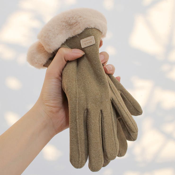 裏起毛 手袋 スマホ対応 | teddyshop | 詳細画像35 