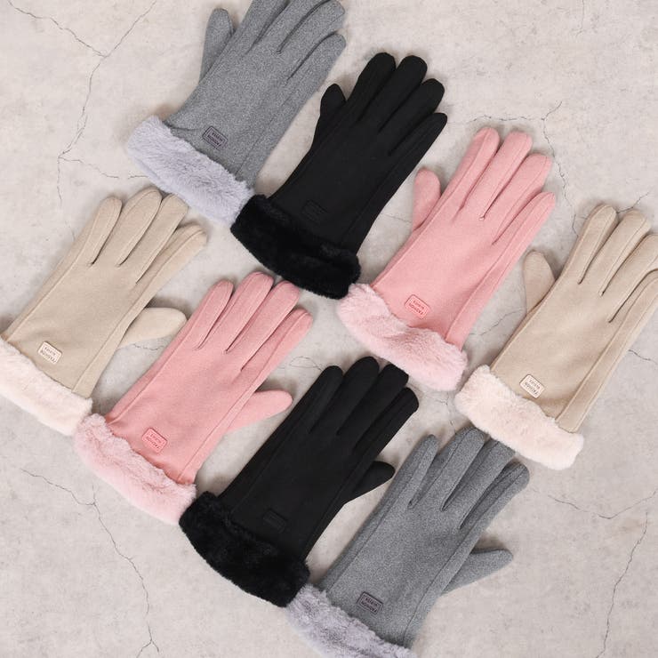 裏起毛 手袋 スマホ対応 | teddyshop | 詳細画像32 