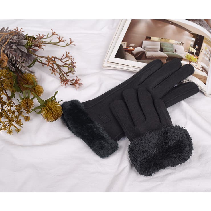 裏起毛 手袋 スマホ対応 | teddyshop | 詳細画像17 