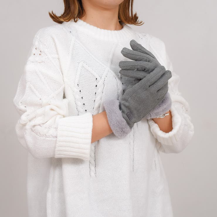裏起毛 手袋 スマホ対応 | teddyshop | 詳細画像18 