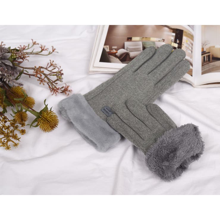 裏起毛 手袋 スマホ対応 | teddyshop | 詳細画像21 