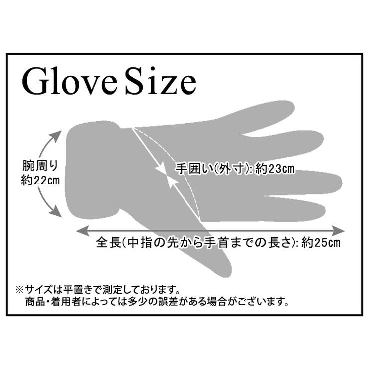 手袋 スマホ対応 裏起毛 | teddyshop | 詳細画像2 