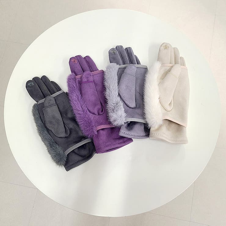 裏起毛 手袋 全7色 | teddyshop | 詳細画像25 