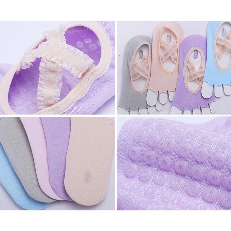ヨガ ソックス 5本指 | teddyshop | 詳細画像18 