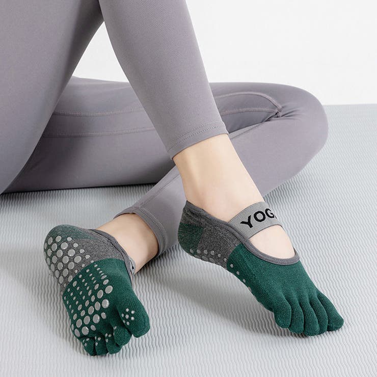 ヨガソックス 5本指 滑り止め | teddyshop | 詳細画像17 