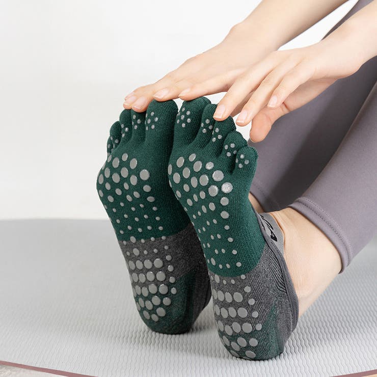 ヨガソックス 5本指 滑り止め | teddyshop | 詳細画像19 