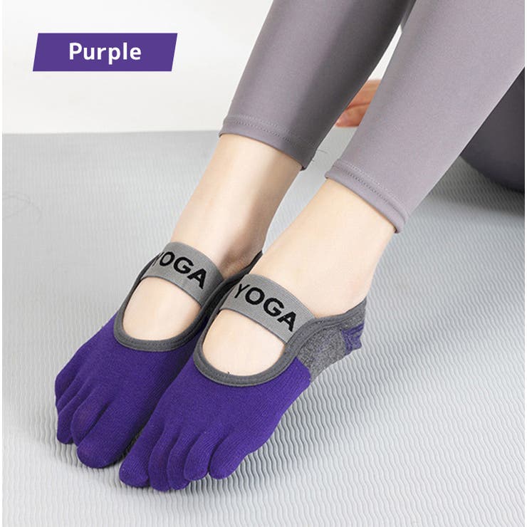 ヨガソックス 5本指 滑り止め | teddyshop | 詳細画像20 