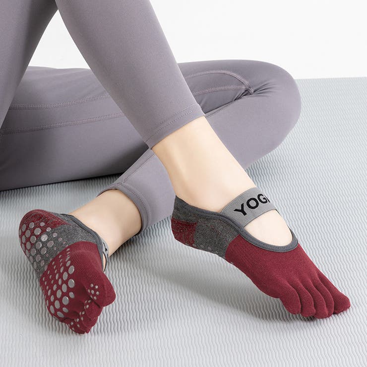 ヨガソックス 5本指 滑り止め | teddyshop | 詳細画像23 