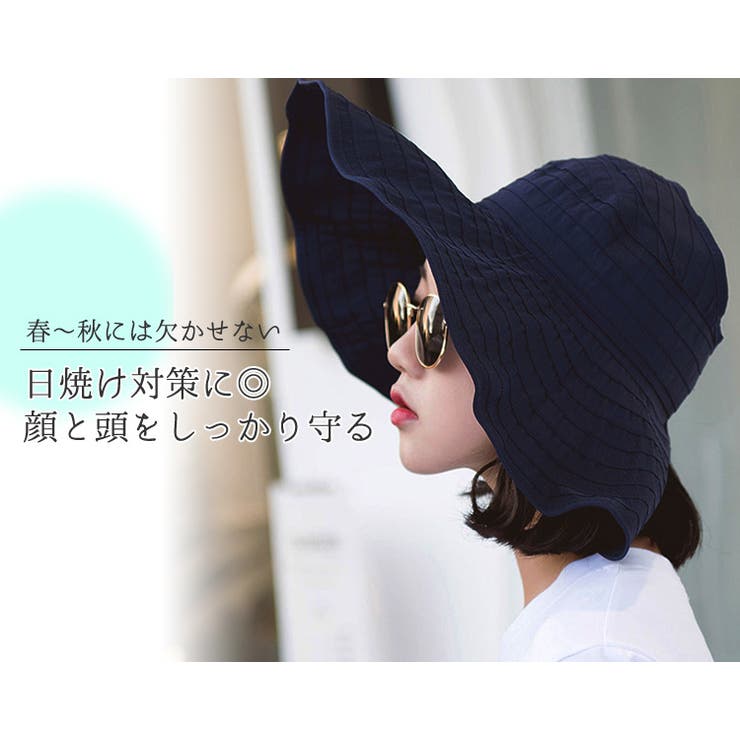 バイザーハット UVカット帽子 サマーハット | teddyshop | 詳細画像3 