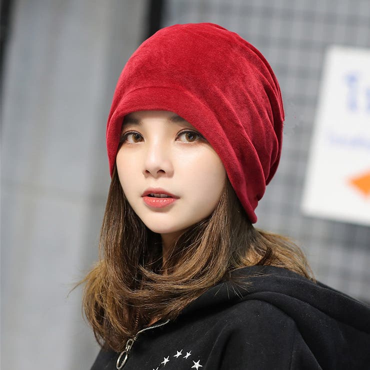 ビーニー 帽子 ベロア | teddyshop | 詳細画像14 