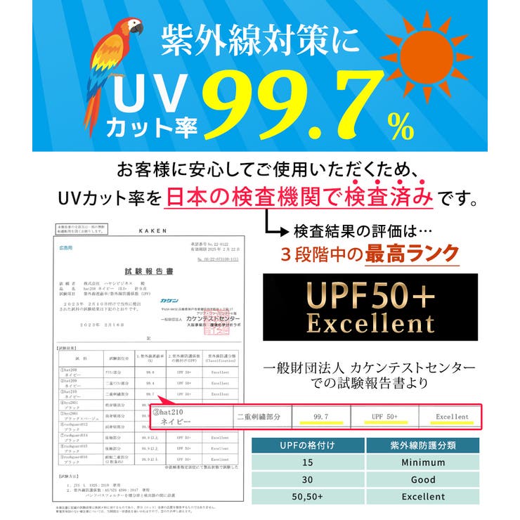日除けハット UVカット 日焼け防止 | teddyshop | 詳細画像15 